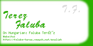 terez faluba business card